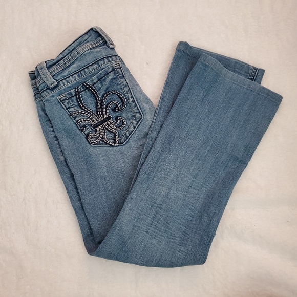 Miss me jeans fleur de lis - Picture 7 of 7